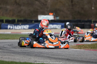 9 & 10/03/2024 : 1ère manche du Championnat du Sud au circuit d’Aigues-Vives (photos Stéphane Agnus) 2024 — karting