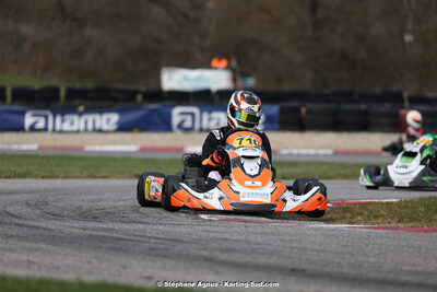 9 & 10/03/2024 : 1ère manche du Championnat du Sud au circuit d’Aigues-Vives (photos Stéphane Agnus) 2024 — karting