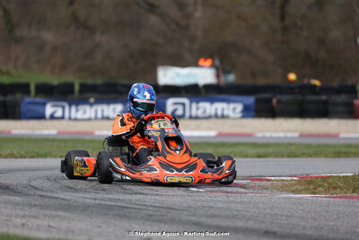 9 & 10/03/2024 : 1ère manche du Championnat du Sud au circuit d’Aigues-Vives (photos Stéphane Agnus) 2024 — karting