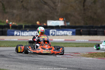 9 & 10/03/2024 : 1ère manche du Championnat du Sud au circuit d’Aigues-Vives (photos Stéphane Agnus) 2024 — karting