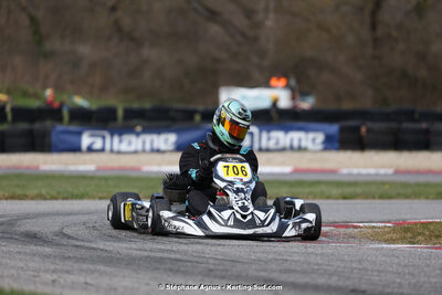 9 & 10/03/2024 : 1ère manche du Championnat du Sud au circuit d’Aigues-Vives (photos Stéphane Agnus) 2024 — karting
