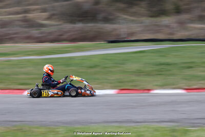 9 & 10/03/2024 : 1ère manche du Championnat du Sud au circuit d’Aigues-Vives (photos Stéphane Agnus) 2024 — karting
