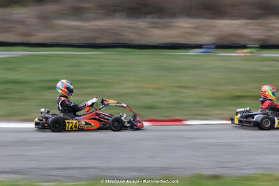 9 & 10/03/2024 : 1ère manche du Championnat du Sud au circuit d’Aigues-Vives (photos Stéphane Agnus) 2024 — karting