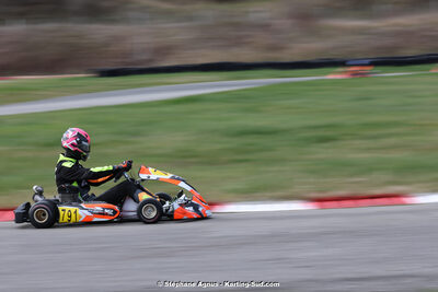 9 & 10/03/2024 : 1ère manche du Championnat du Sud au circuit d’Aigues-Vives (photos Stéphane Agnus) 2024 — karting