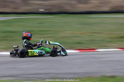 9 & 10/03/2024 : 1ère manche du Championnat du Sud au circuit d’Aigues-Vives (photos Stéphane Agnus) 2024 — karting