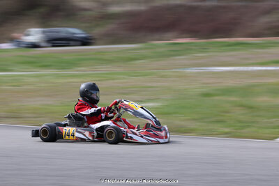 9 & 10/03/2024 : 1ère manche du Championnat du Sud au circuit d’Aigues-Vives (photos Stéphane Agnus) 2024 — karting