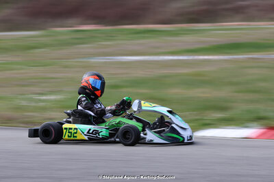 9 & 10/03/2024 : 1ère manche du Championnat du Sud au circuit d’Aigues-Vives (photos Stéphane Agnus) 2024 — karting