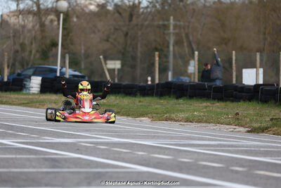 9 & 10/03/2024 : 1ère manche du Championnat du Sud au circuit d’Aigues-Vives (photos Stéphane Agnus) 2024 — karting