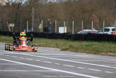 9 & 10/03/2024 : 1ère manche du Championnat du Sud au circuit d’Aigues-Vives (photos Stéphane Agnus) 2024 — karting