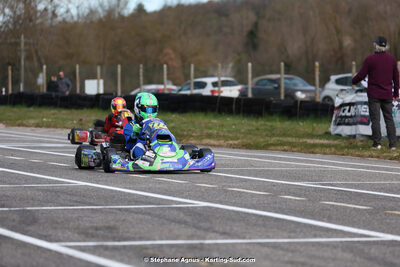9 & 10/03/2024 : 1ère manche du Championnat du Sud au circuit d’Aigues-Vives (photos Stéphane Agnus) 2024 — karting