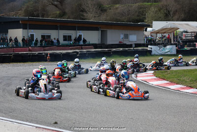 9 & 10/03/2024 : 1ère manche du Championnat du Sud au circuit d’Aigues-Vives (photos Stéphane Agnus) 2024 — karting