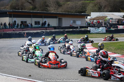 9 & 10/03/2024 : 1ère manche du Championnat du Sud au circuit d’Aigues-Vives (photos Stéphane Agnus) 2024 — karting