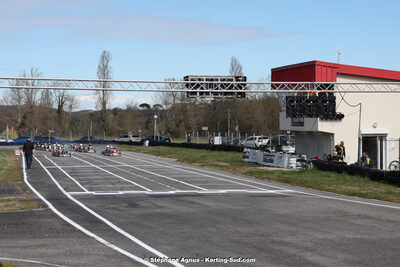 9 & 10/03/2024 : 1ère manche du Championnat du Sud au circuit d’Aigues-Vives (photos Stéphane Agnus) 2024 — karting