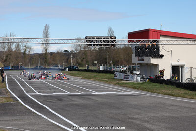 9 & 10/03/2024 : 1ère manche du Championnat du Sud au circuit d’Aigues-Vives (photos Stéphane Agnus) 2024 — karting
