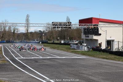 9 & 10/03/2024 : 1ère manche du Championnat du Sud au circuit d’Aigues-Vives (photos Stéphane Agnus) 2024 — karting
