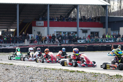 9 & 10/03/2024 : 1ère manche du Championnat du Sud au circuit d’Aigues-Vives (photos Stéphane Agnus) 2024 — karting