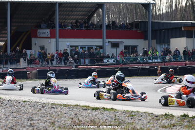 9 & 10/03/2024 : 1ère manche du Championnat du Sud au circuit d’Aigues-Vives (photos Stéphane Agnus) 2024 — karting