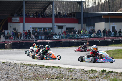 9 & 10/03/2024 : 1ère manche du Championnat du Sud au circuit d’Aigues-Vives (photos Stéphane Agnus) 2024 — karting