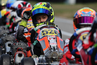 9 & 10/03/2024 : 1ère manche du Championnat du Sud au circuit d’Aigues-Vives (photos Stéphane Agnus) 2024 — karting