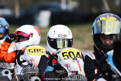 9 & 10/03/2024 : 1ère manche du Championnat du Sud au circuit d’Aigues-Vives (photos Stéphane Agnus) 2024 — karting