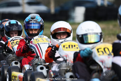 9 & 10/03/2024 : 1ère manche du Championnat du Sud au circuit d’Aigues-Vives (photos Stéphane Agnus) 2024 — karting