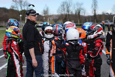9 & 10/03/2024 : 1ère manche du Championnat du Sud au circuit d’Aigues-Vives (photos Stéphane Agnus) 2024 — karting