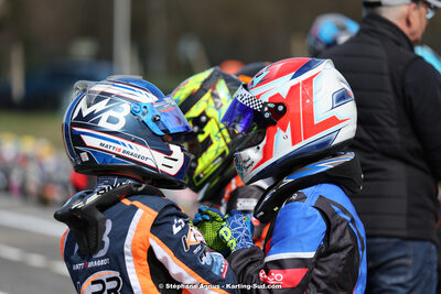 9 & 10/03/2024 : 1ère manche du Championnat du Sud au circuit d’Aigues-Vives (photos Stéphane Agnus) 2024 — karting