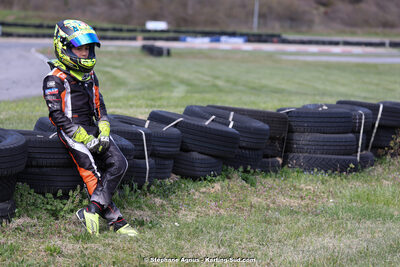 9 & 10/03/2024 : 1ère manche du Championnat du Sud au circuit d’Aigues-Vives (photos Stéphane Agnus) 2024 — karting
