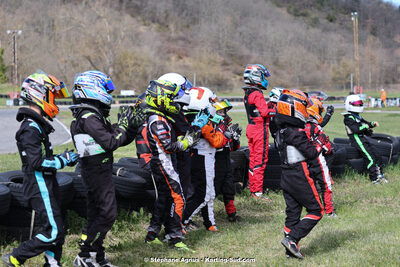 9 & 10/03/2024 : 1ère manche du Championnat du Sud au circuit d’Aigues-Vives (photos Stéphane Agnus) 2024 — karting