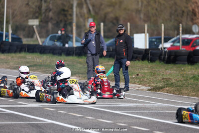 9 & 10/03/2024 : 1ère manche du Championnat du Sud au circuit d’Aigues-Vives (photos Stéphane Agnus) 2024 — karting