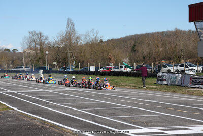 9 & 10/03/2024 : 1ère manche du Championnat du Sud au circuit d’Aigues-Vives (photos Stéphane Agnus) 2024 — karting