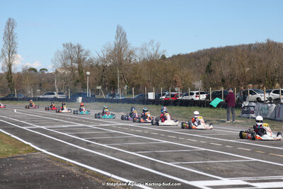 9 & 10/03/2024 : 1ère manche du Championnat du Sud au circuit d’Aigues-Vives (photos Stéphane Agnus) 2024 — karting