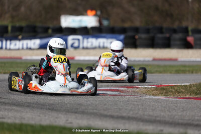 9 & 10/03/2024 : 1ère manche du Championnat du Sud au circuit d’Aigues-Vives (photos Stéphane Agnus) 2024 — karting