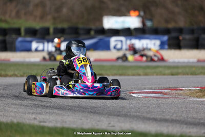 9 & 10/03/2024 : 1ère manche du Championnat du Sud au circuit d’Aigues-Vives (photos Stéphane Agnus) 2024 — karting