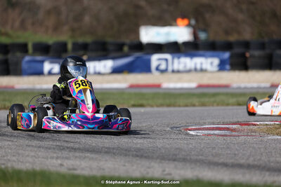 9 & 10/03/2024 : 1ère manche du Championnat du Sud au circuit d’Aigues-Vives (photos Stéphane Agnus) 2024 — karting