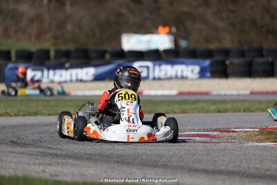 9 & 10/03/2024 : 1ère manche du Championnat du Sud au circuit d’Aigues-Vives (photos Stéphane Agnus) 2024 — karting
