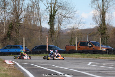 9 & 10/03/2024 : 1ère manche du Championnat du Sud au circuit d’Aigues-Vives (photos Stéphane Agnus) 2024 — karting