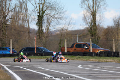 9 & 10/03/2024 : 1ère manche du Championnat du Sud au circuit d’Aigues-Vives (photos Stéphane Agnus) 2024 — karting