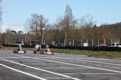 9 & 10/03/2024 : 1ère manche du Championnat du Sud au circuit d’Aigues-Vives (photos Stéphane Agnus) 2024 — karting