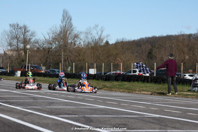 9 & 10/03/2024 : 1ère manche du Championnat du Sud au circuit d’Aigues-Vives (photos Stéphane Agnus) 2024 — karting