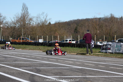 9 & 10/03/2024 : 1ère manche du Championnat du Sud au circuit d’Aigues-Vives (photos Stéphane Agnus) 2024 — karting