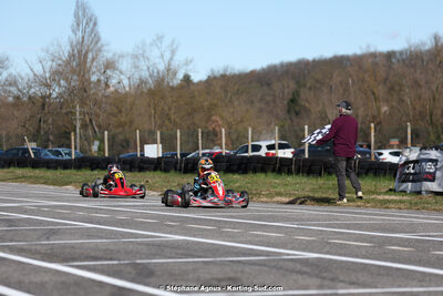 9 & 10/03/2024 : 1ère manche du Championnat du Sud au circuit d’Aigues-Vives (photos Stéphane Agnus) 2024 — karting