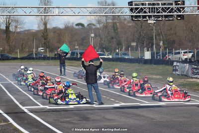 9 & 10/03/2024 : 1ère manche du Championnat du Sud au circuit d’Aigues-Vives (photos Stéphane Agnus) 2024 — karting