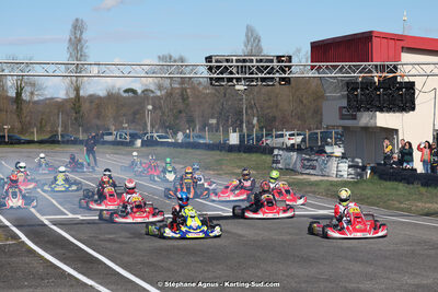 9 & 10/03/2024 : 1ère manche du Championnat du Sud au circuit d’Aigues-Vives (photos Stéphane Agnus) 2024 — karting