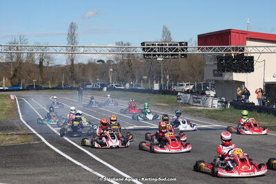 9 & 10/03/2024 : 1ère manche du Championnat du Sud au circuit d’Aigues-Vives (photos Stéphane Agnus) 2024 — karting