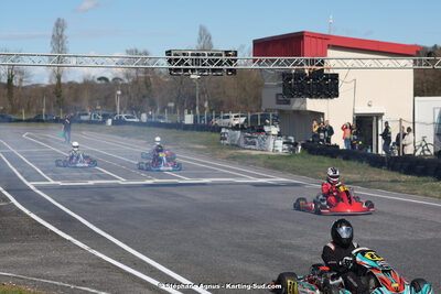 9 & 10/03/2024 : 1ère manche du Championnat du Sud au circuit d’Aigues-Vives (photos Stéphane Agnus) 2024 — karting