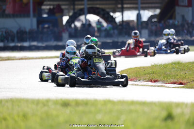 9 & 10/03/2024 : 1ère manche du Championnat du Sud au circuit d’Aigues-Vives (photos Stéphane Agnus) 2024 — karting