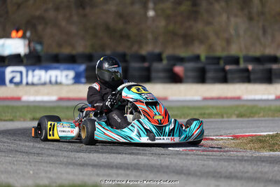 9 & 10/03/2024 : 1ère manche du Championnat du Sud au circuit d’Aigues-Vives (photos Stéphane Agnus) 2024 — karting