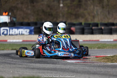 9 & 10/03/2024 : 1ère manche du Championnat du Sud au circuit d’Aigues-Vives (photos Stéphane Agnus) 2024 — karting