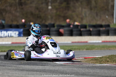 9 & 10/03/2024 : 1ère manche du Championnat du Sud au circuit d’Aigues-Vives (photos Stéphane Agnus) 2024 — karting